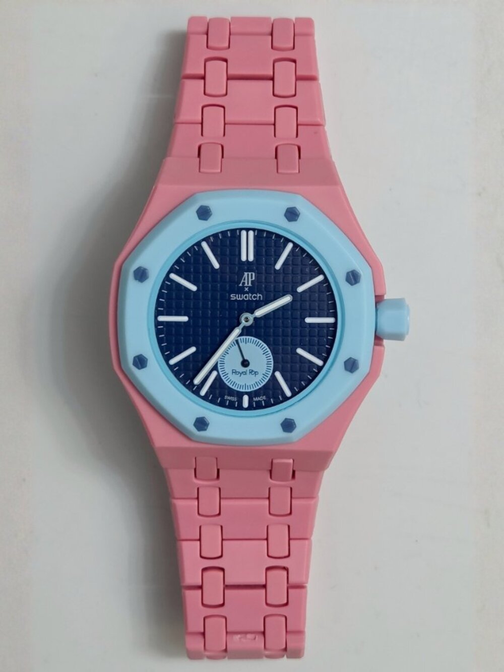 NEW Swatch X AP Watch - Blue Lan Ba + Bioceramic Wrist Bracelet Strap